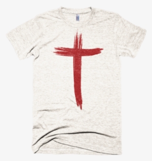 Brush Cross Unisex Tee - Philly Home Portrait Tee (men's)