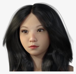 Also I Did Try To A New Asian Face Based On The Images - Girl