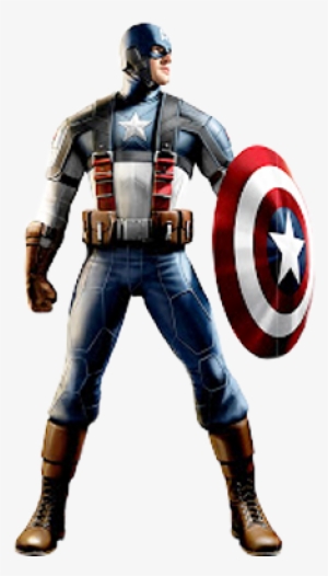 Os Vingadores Em Png - Captain America With Two Shields
