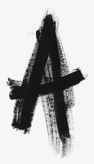 Oil Brush Font Letter A - Letter A With Transparent Background