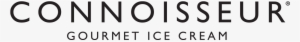 Connoisseur Logo Black Font White Background Copy - Connoisseur Ice Cream Logo
