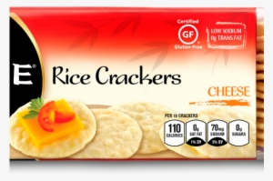 Cheese Rice Crackers - Ka'me Rice Crackers - Original - 3.5 Oz.