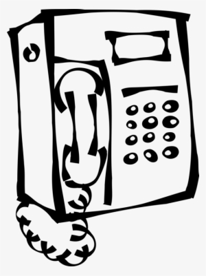 Vector Illustration Of Office Telephone Provides Essential