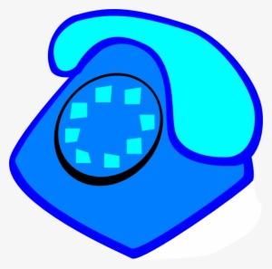 Telephone Pink Phone Clip Art Vector Free Image - Blue Phone Clipart