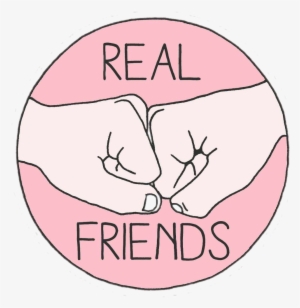 Realfriends Friend Tumblr Amigas Cute - Real Friends Png