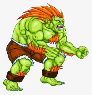 He Aquí Uno De Los Personajes De La Saga Que Más Me - Blanka Street Fighter