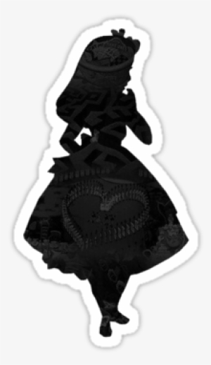 Alice In Wonderland Silhouettes Templates Download - Silhouette Disney Alice In Wonderland
