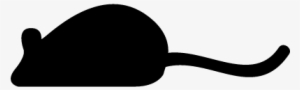 Mouse Animal Vector Png - Mouse Silhouette Vector Png