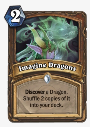 Imagine Dragons-"a Little Known Fact About Ysera Is - Horn Of Cenarius Hearthstone