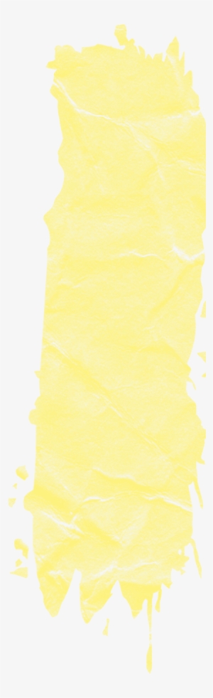 Yellow Paint Brush Stroke - Darkness