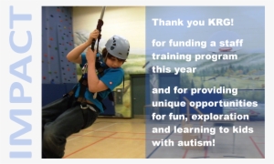 Krg Children's Charitable Foundation Climbing Centre - Abseiling