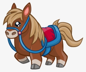 Baby Animals Emoji - Png Horse Cartoon