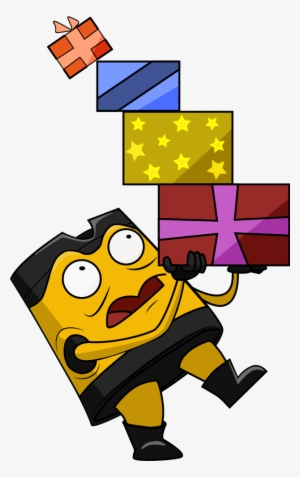 Barrilete Llevando Regalos - Gift