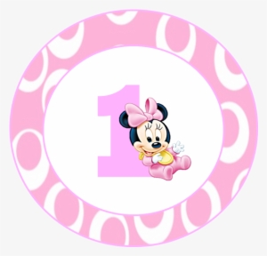 Kit De Minnie En Su Primer Cumpleaños Para Imprimir - Baby Disney
