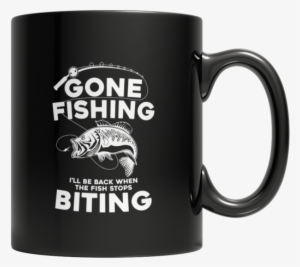 I'll Be Back When The Fish Stops Biting" Coffee Mugs - Turn Coffee Into Code