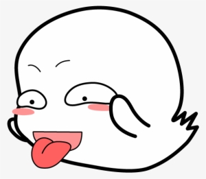Cute Kawaii Ghost Messages Sticker-10 - Cuteness