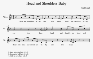 Head And Shoulders Baby Sheet Music Composed By Traditional - Head And Shoulders Baby Sheet Music