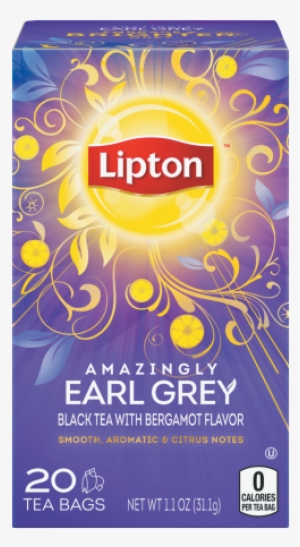 Lipton Black Tea Bags Amazingly Grey - Lipton Tea Amazingly Grey Tea Bags