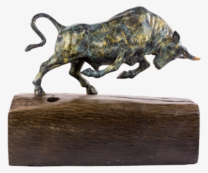 Prosperous Charging Bull - Bronze