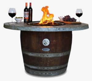Vin De Flame Firepits - Vin De Flame Estate Wood Fire Pit Table