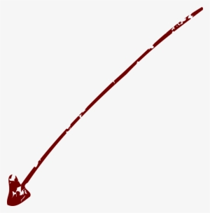 Stylized Arrow Pointing To A Part Of The Burger - Thermometer