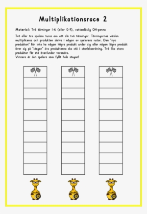 Multiplikationsrace 2 - Cyclist Giraffe Cartoon Shower Curtain