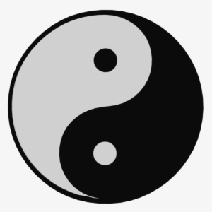 Sign Themed Video Clipart Of Ying Yang Symbol - Yin Yang Symbol