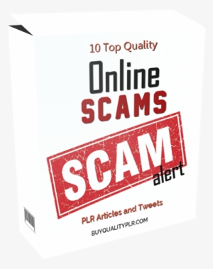 10 Top Quality Online Scams Plr Articles And Tweets - Poster