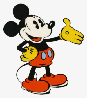 Mickey Mouse Png Classic Mickey Mouse Clipart - Old Mickey Mouse Poster