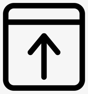 White Up Arrow Png - Task Manager Icon Png