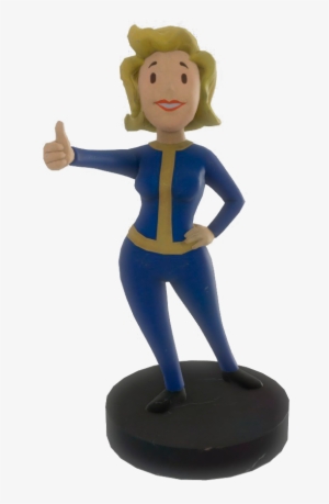 Fo4vw Vault Girl Statue - Fallout 4 Vault Girl Statue