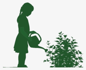 Girl Watering Green - Bulb