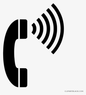 Telephone Silhouette Tools Free Black White Clipart - Telephone Cliparts