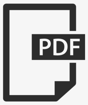 Pdf Document Icon - Pdf Flat Icon Png