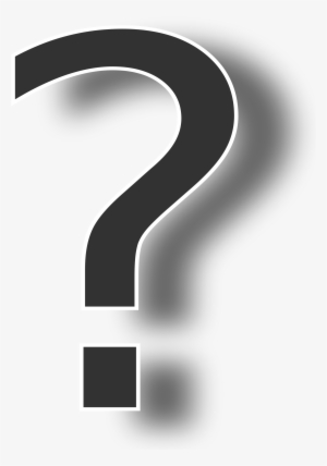 Open - Question Mark Shadow