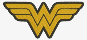 Mulher Maravilha Logo Png - Gold Wonder Woman Logo