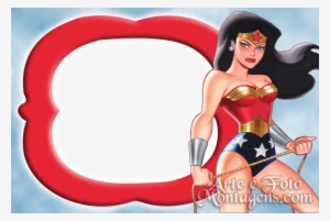 Montagem Para Fotos - Wonder Woman