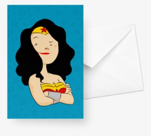 Cartão Mulher Maravilha De Jacqueline Limana - Wonder Woman