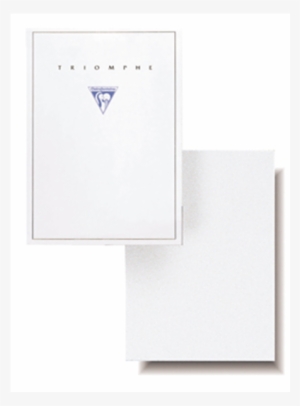 #6120 Clairefontaine Triomphe Stationery Pad 5 ¾ X - Nutella