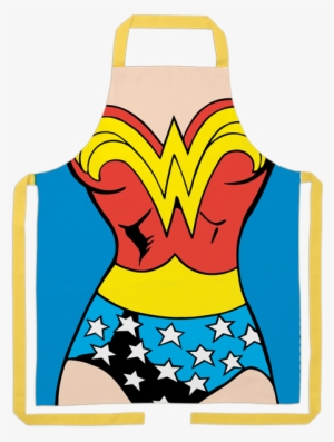 Avental - Mulher-maravilha Ta8241 - Wonder Woman Cook's Apron With Pocket