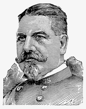 Thomas Edison Drawing Moustache Inventor - Clip Art