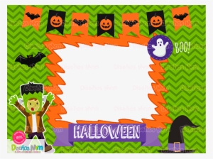 Marcos Halloween Fotografia Octubre Plantilla Fantasmas - Marcos De Invitaciones De Halloween