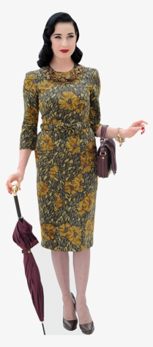 Dita Von Teese Cardboard Cutout - Dita Von Teese