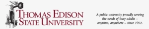 Thomas Edison Credit By Exam Program - Thomas Edison State University Logo