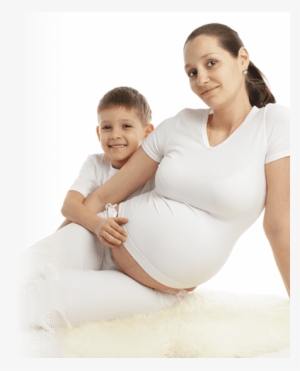 Pregnant Woman And Child - Mother