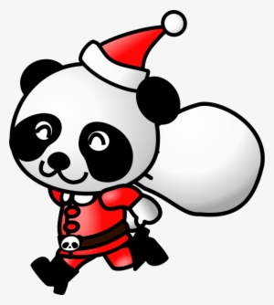 Santa Panda Png Clip Arts - Panda Santa