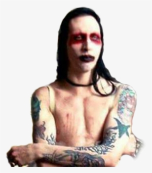 About - Marilyn Manson Cute Pics Transparent