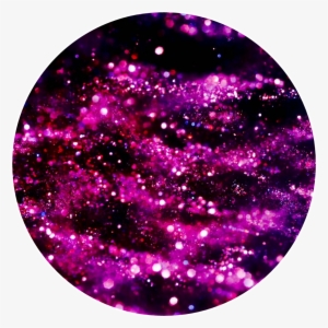 Circle Purple Sparkle Base Iconbackground - Instagram