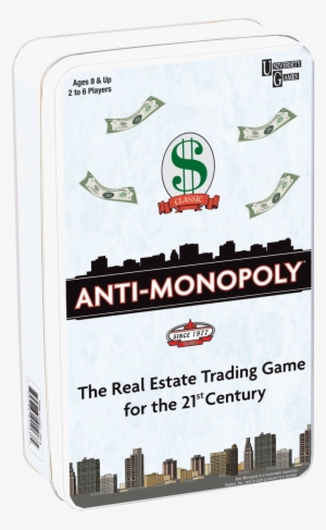 Travel Board Game - Anti-monopoly Game Travel Tin