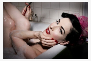 Dita Von Teese - Bathing